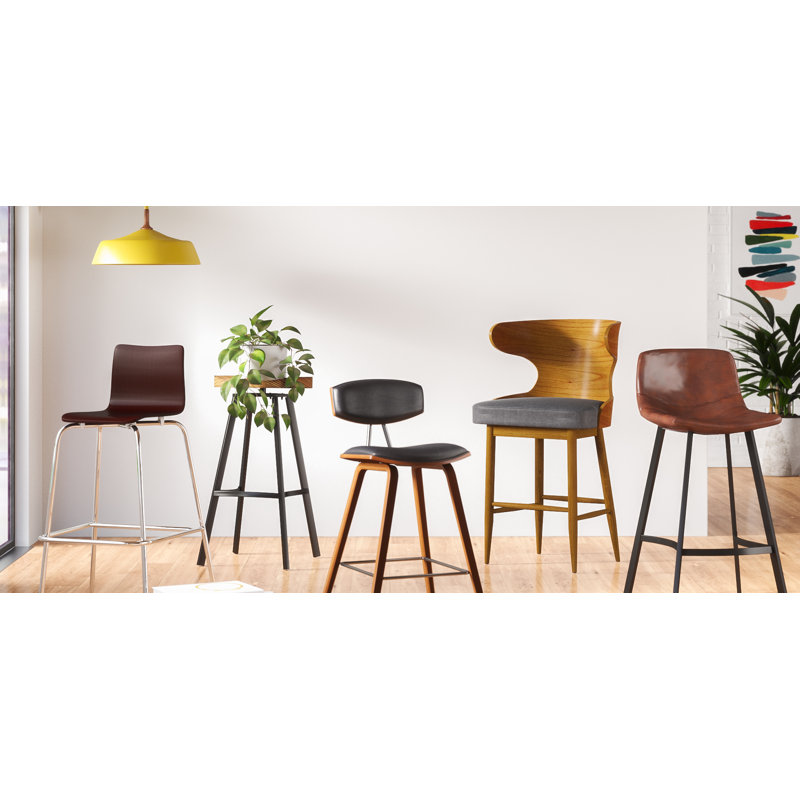Lindquist 31.5" Swivel Bar Stool & Reviews AllModern